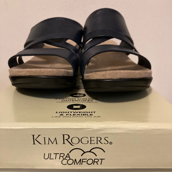 Kim Roger’s Navy Sandal - Picture 2 of 2